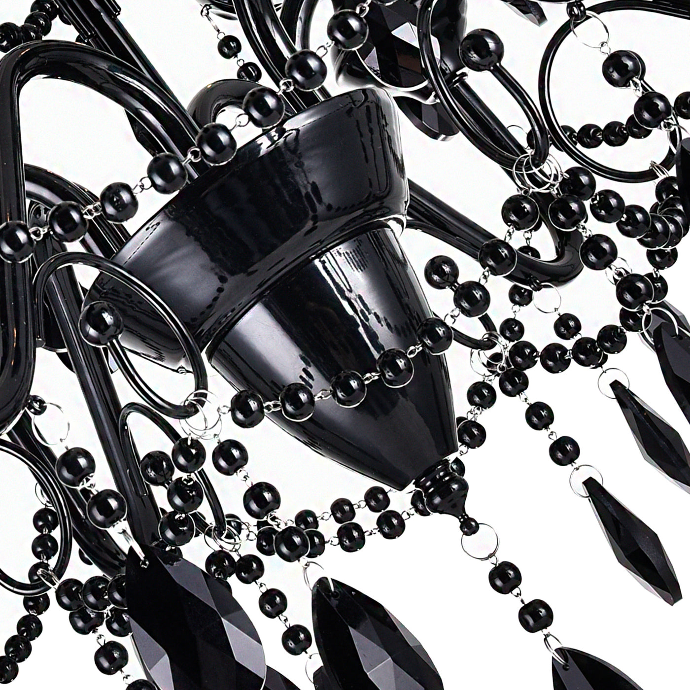 Keen Chandeliers 9 Light Black Finish