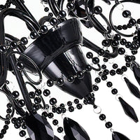 Keen Chandeliers 9 Light Black Finish
