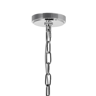 Ivy Chandeliers 6 Light Chrome Finish