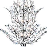 Ivy Chandeliers 18 Light Chrome Finish
