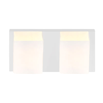 Cristini 2 Light Nickel Vanity Light with Satin Finish