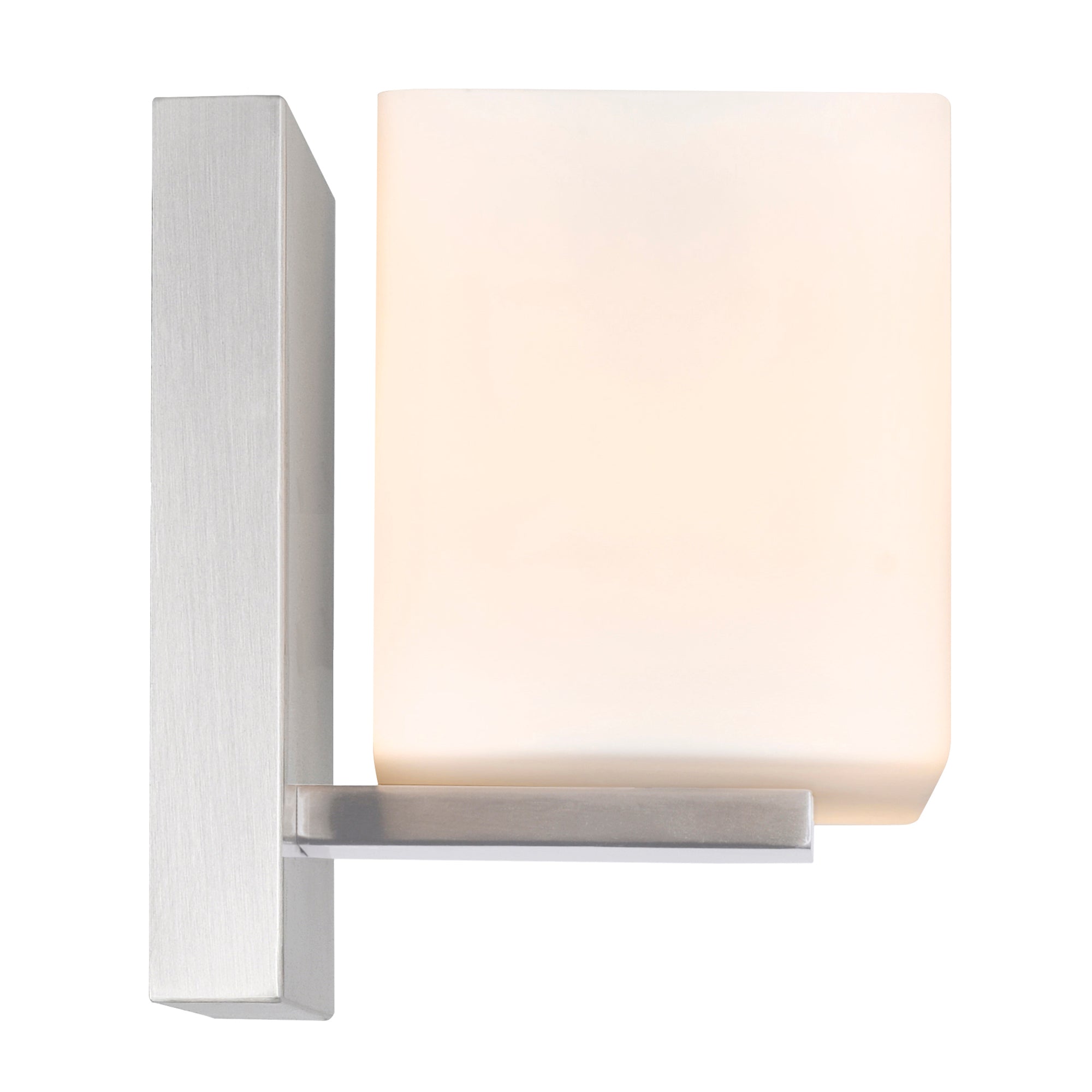 Cristini 2 Light Nickel Vanity Light with Satin Finish