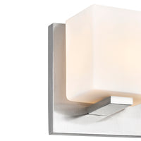 Cristini 2 Light Nickel Vanity Light with Satin Finish