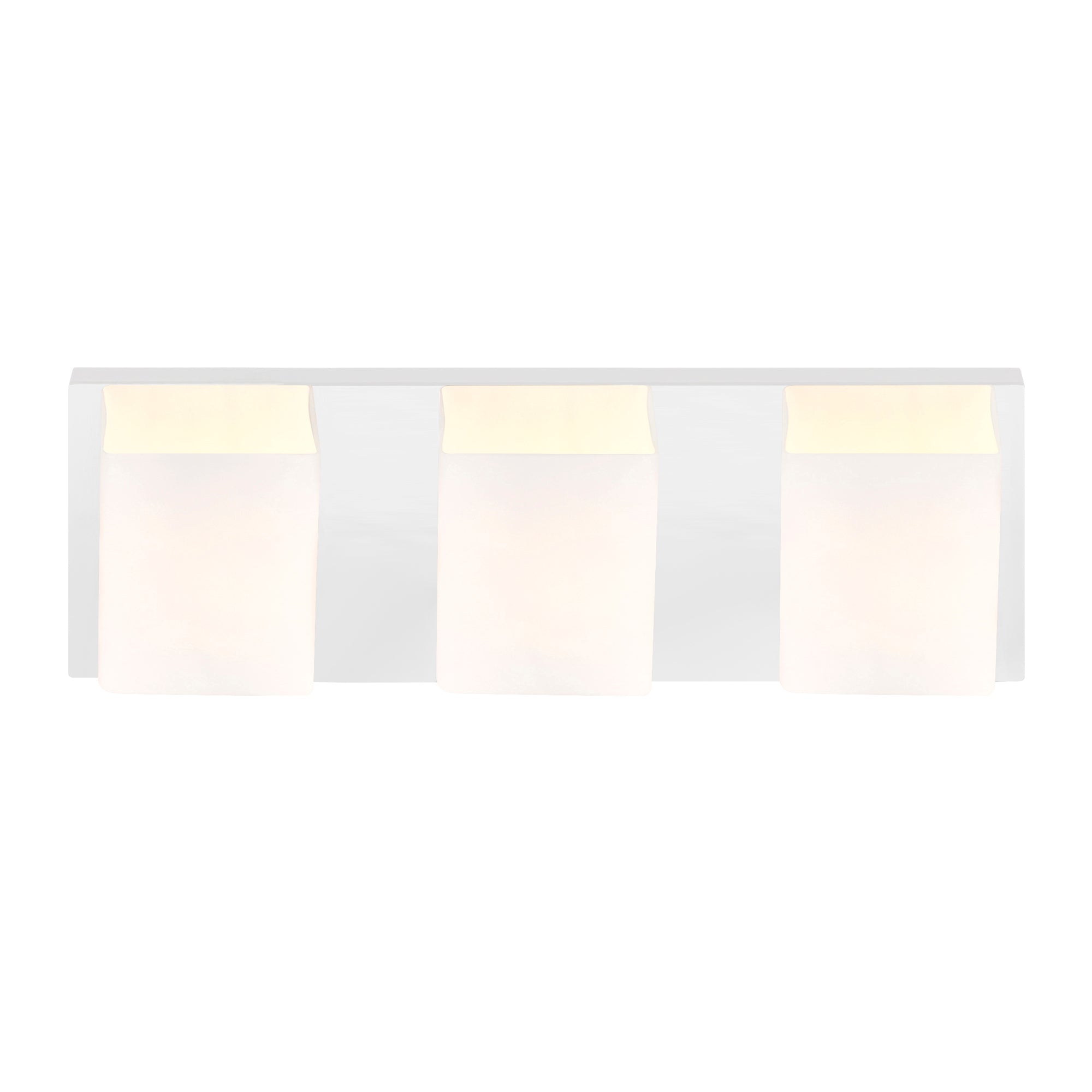 Cristini 3 Light Nickel Vanity Light with Satin Finish