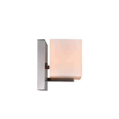 Cristini 1 Light Nickel Sconce with Satin Finish
