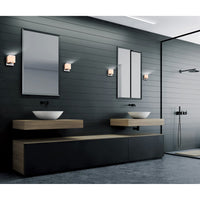 Cristini 1 Light Nickel Sconce with Satin Finish