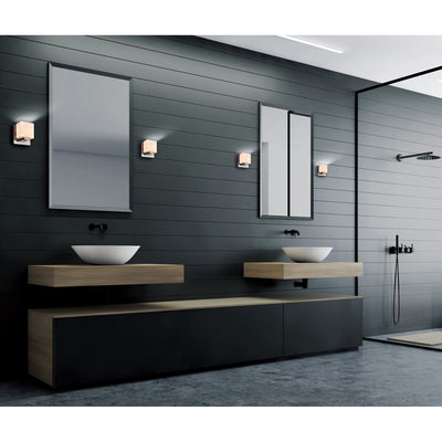 Cristini 1 Light Nickel Sconce with Satin Finish