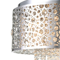 Bubbles 4 Light Chrome Pendant Light