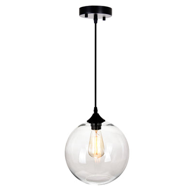 Clear Glass 1 Light 10 Inch Mini Pendant