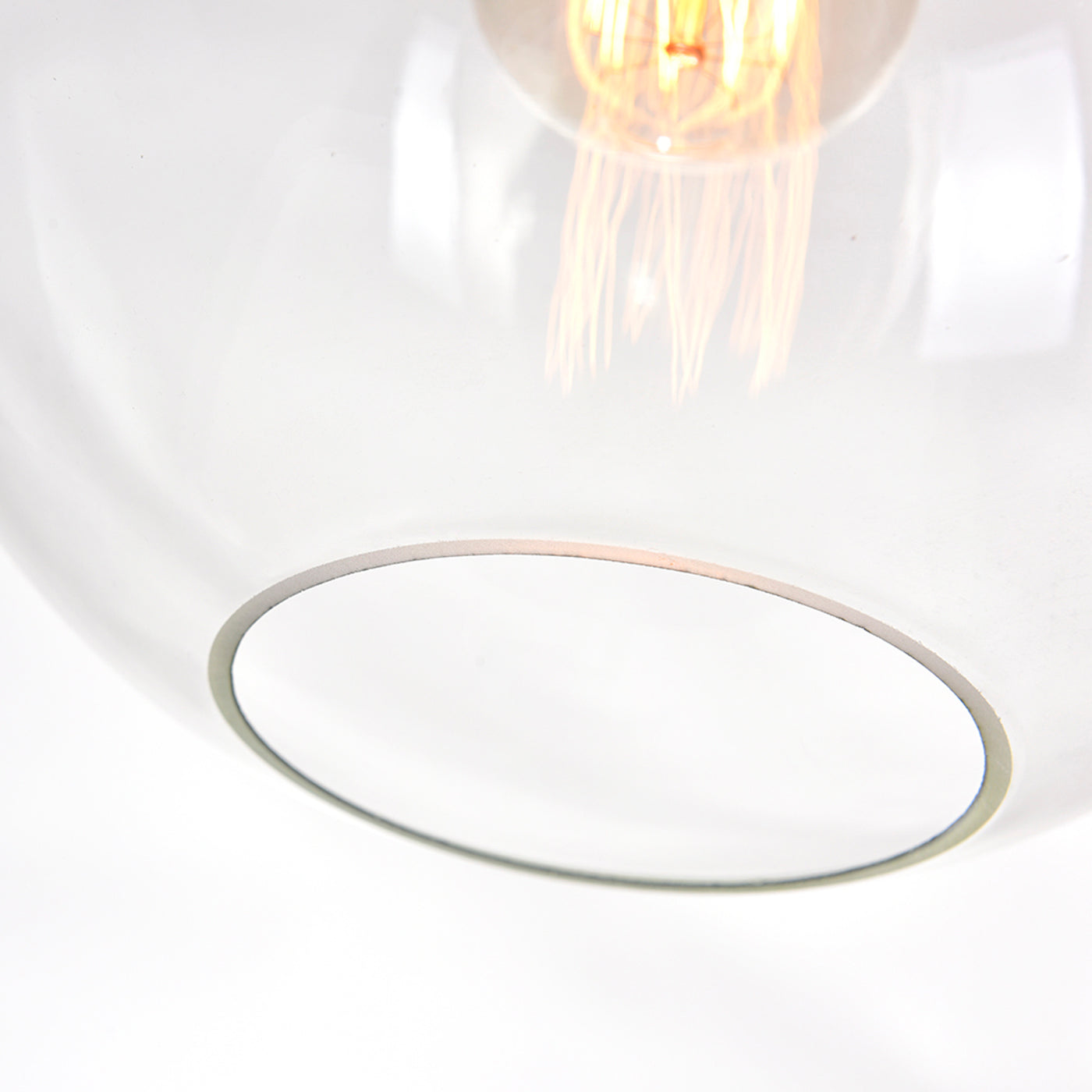 Clear Glass 1 Light 10 Inch Mini Pendant