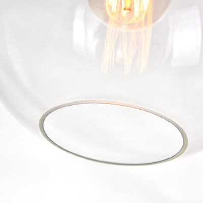 Clear Glass 1 Light 10 Inch Mini Pendant