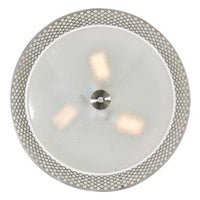 Mikayla 3 Light Nickel Chandelier