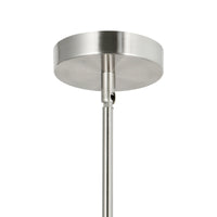 Mikayla 3 Light Nickel Chandelier