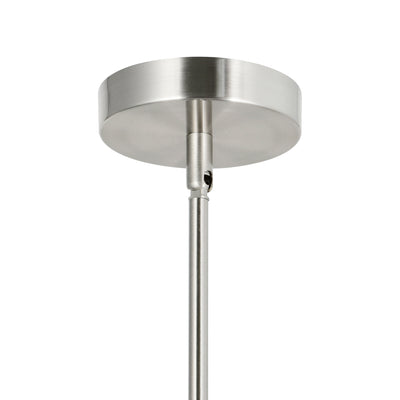 Mikayla 3 Light Nickel Chandelier