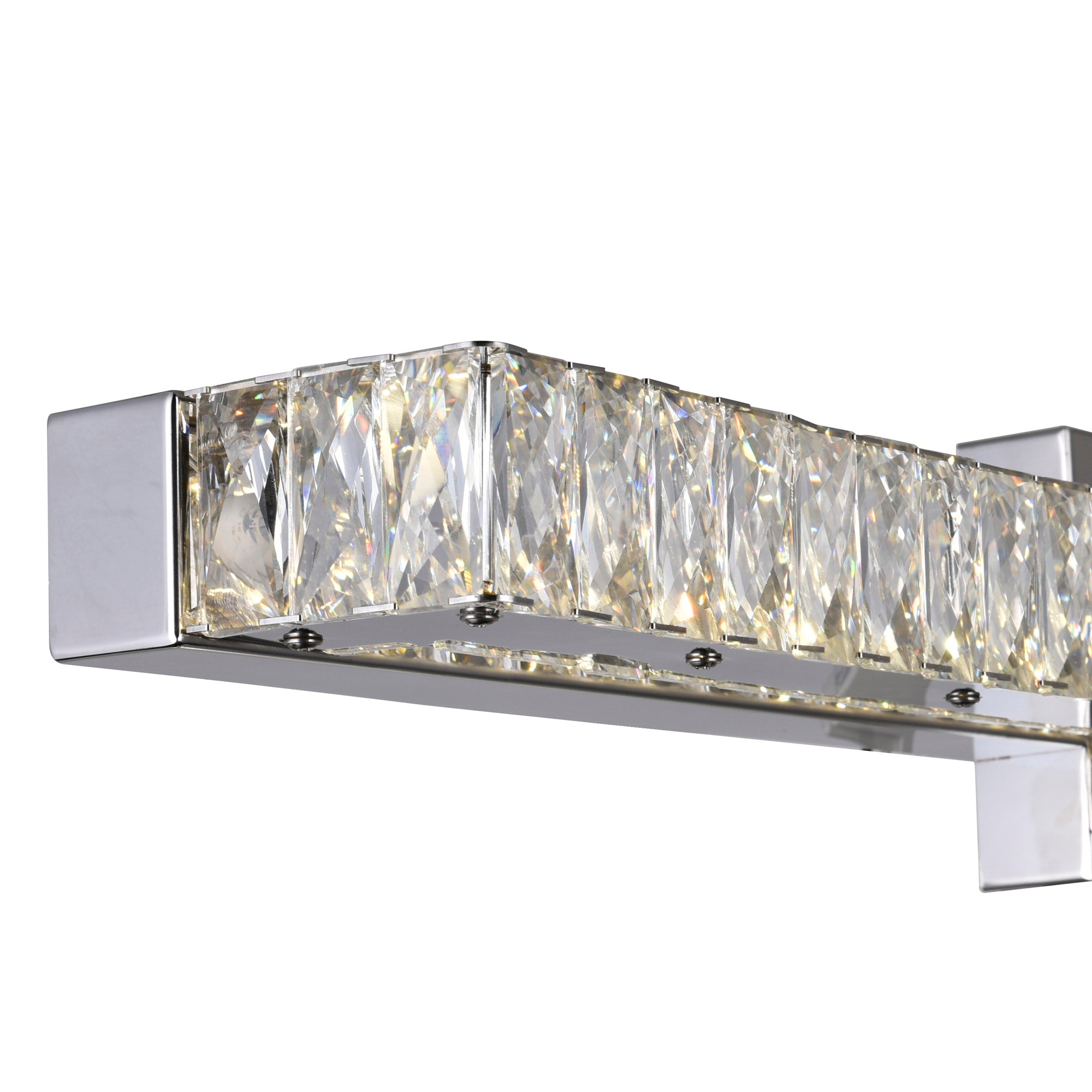 Milan Vanity Lights Integrated LED Chrome