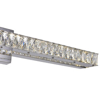 Milan Vanity Lights Chrome Integrated LED