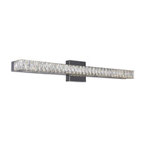 Milan Vanity Lights Chrome Integrated LED