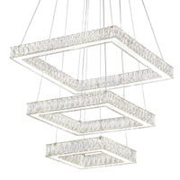 Florence Chandeliers 3-Tier Crystal LED