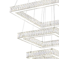 Florence Chandeliers 3-Tier Crystal LED