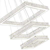 Florence Chandeliers 3-Tier Crystal LED