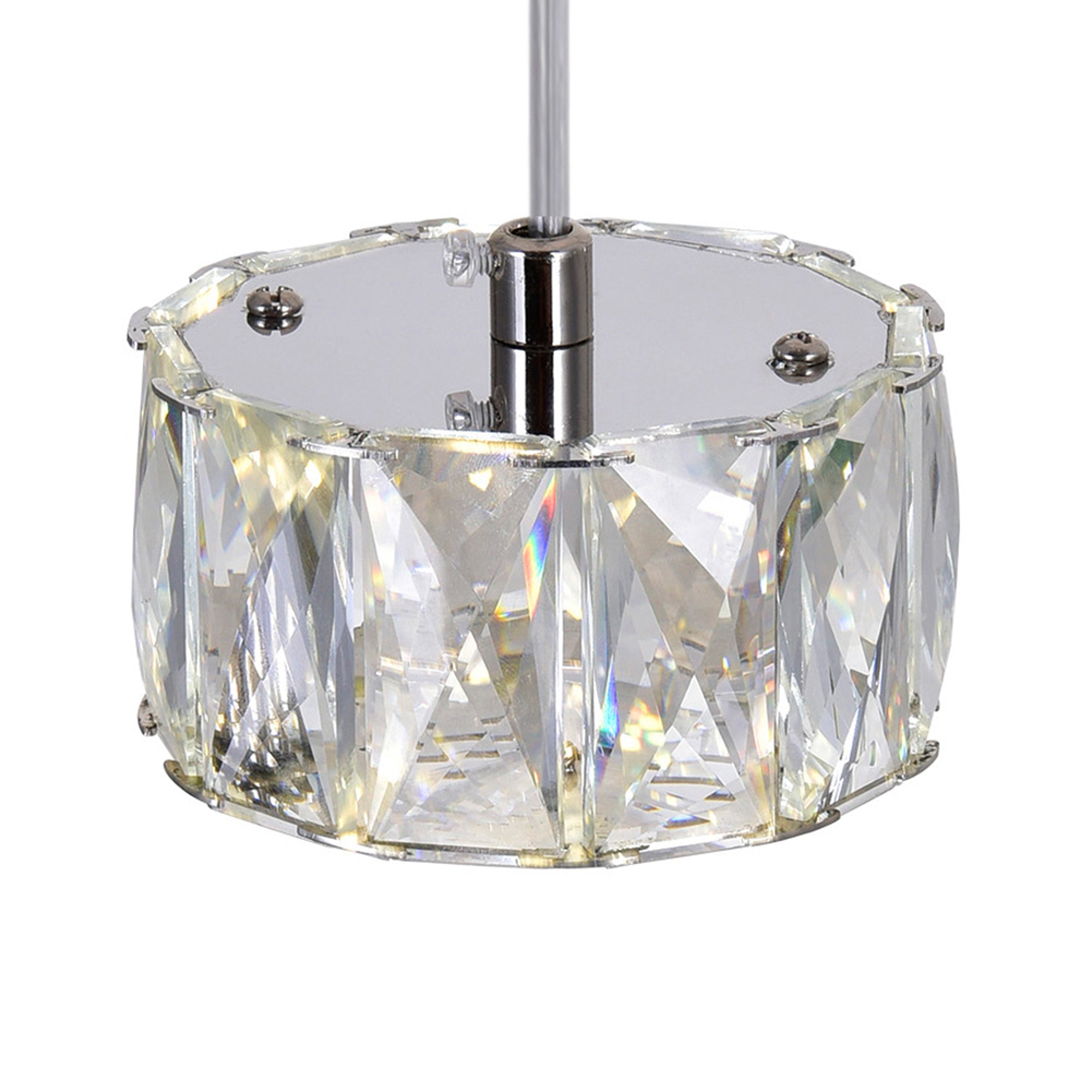 Milan LED Chrome Pendant Light
