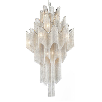 Daisy 17 Light 32 Inch Chrome Chandelier