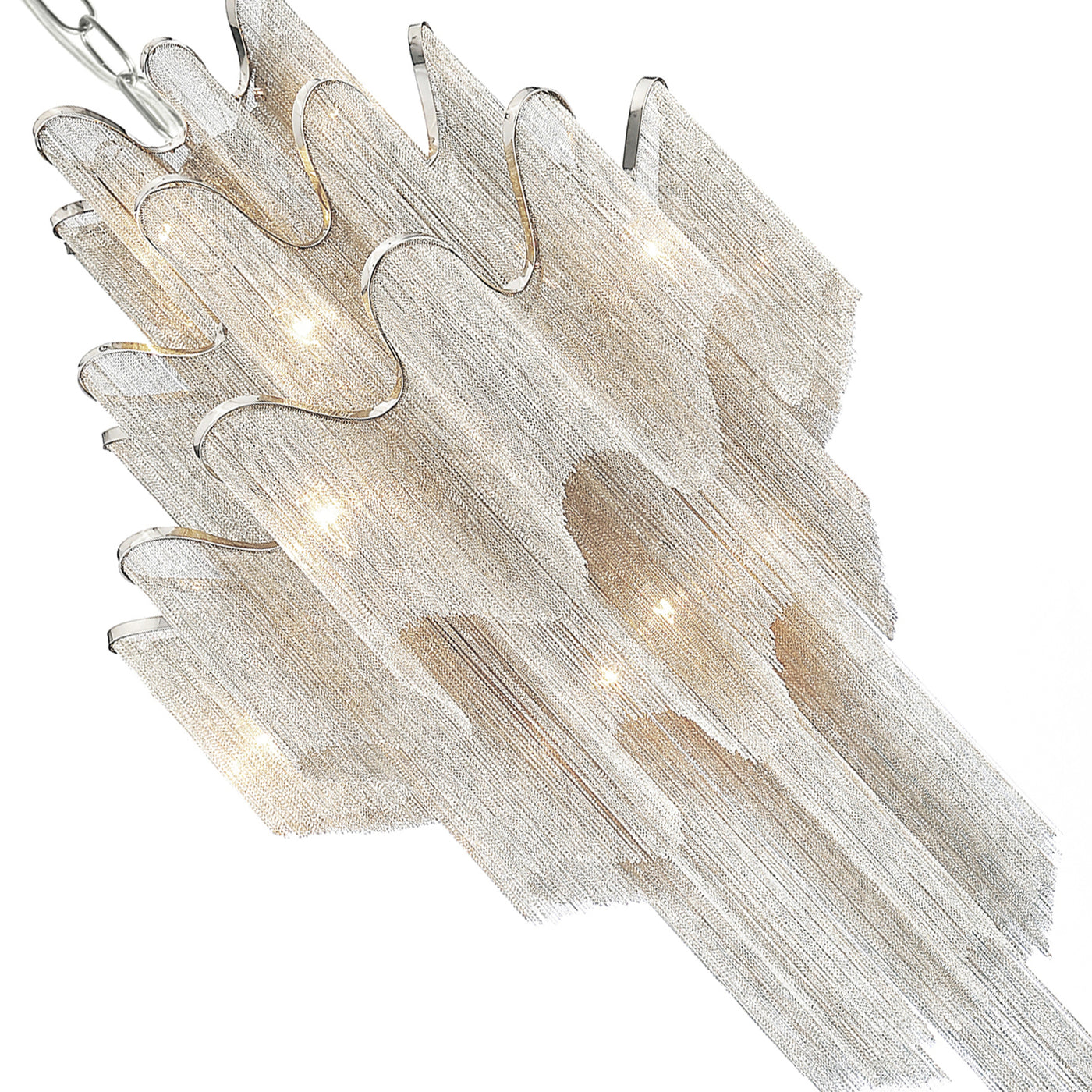 Daisy 17 Light 32 Inch Chrome Chandelier