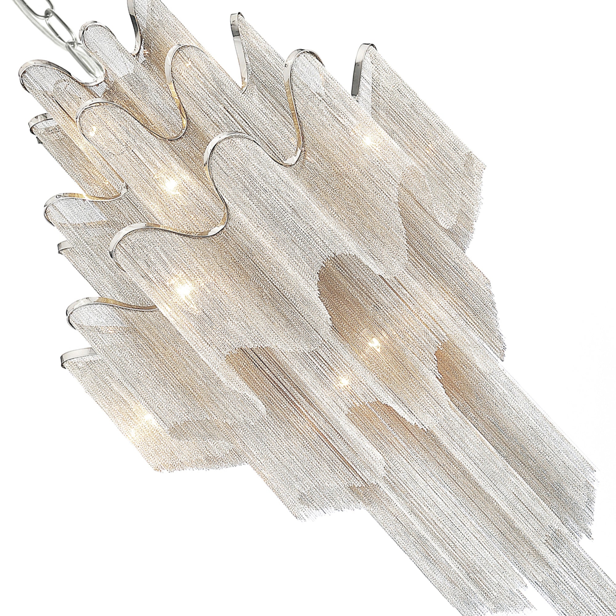 Daisy 17 Light 32 Inch Chrome Chandelier