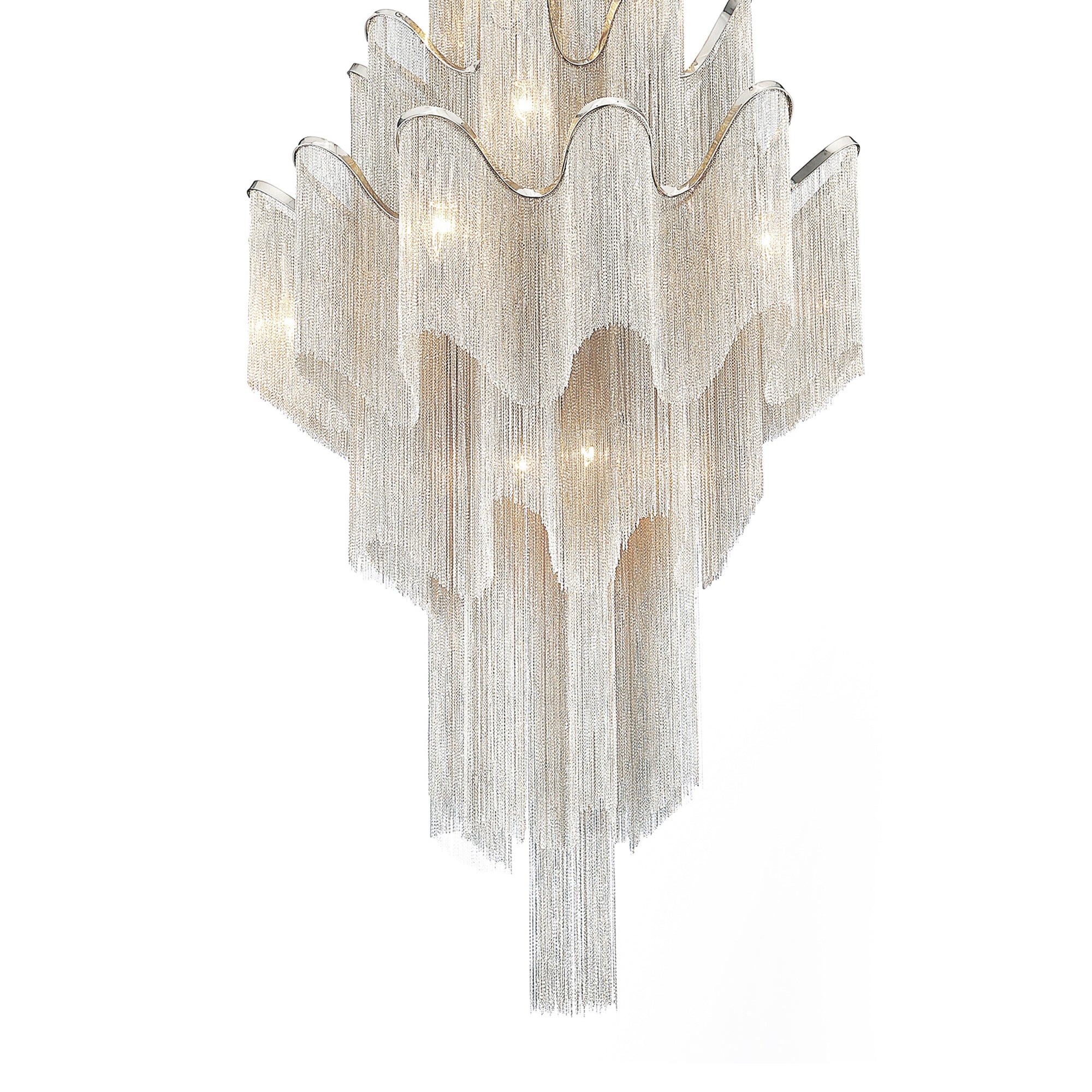 Daisy 17 Light 32 Inch Chrome Chandelier