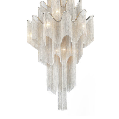 Daisy 17 Light 32 Inch Chrome Chandelier