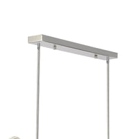 Daisy 7 Light 47 Inch Chrome Chandelier
