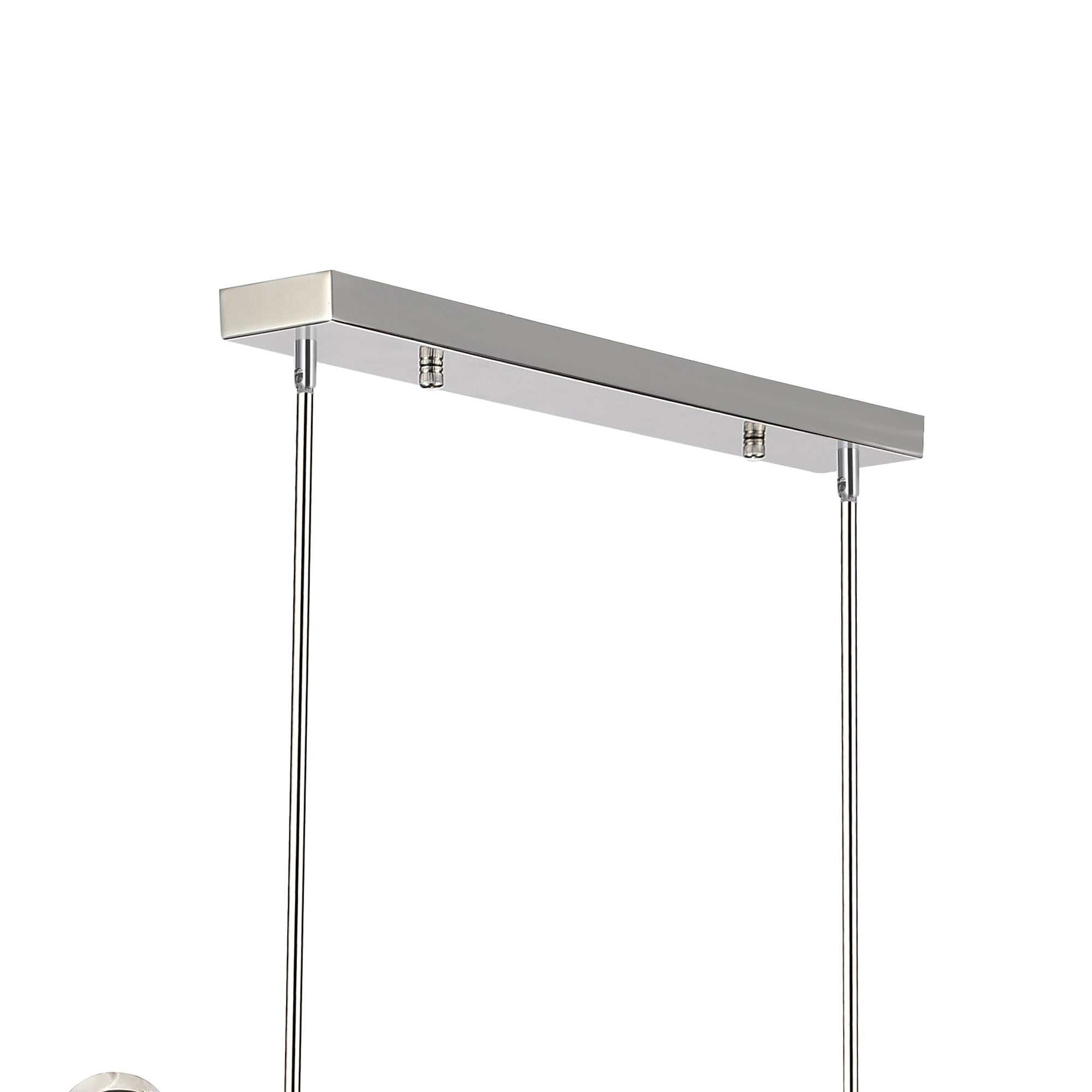 Daisy 7 Light 47 Inch Chrome Chandelier