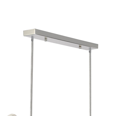 Daisy 7 Light 47 Inch Chrome Chandelier