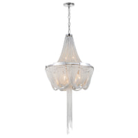 Enchanted 6 Light Chrome Chandelier