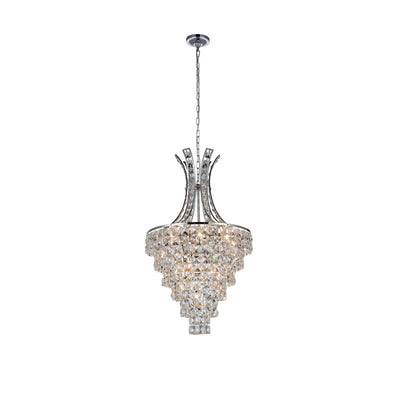 Chique 9 Light Chrome Chandelier