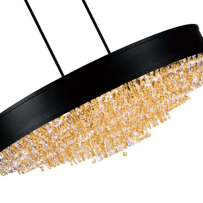 Medina 15 Light Black Chandelier