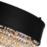 Medina 15 Light Black Chandelier