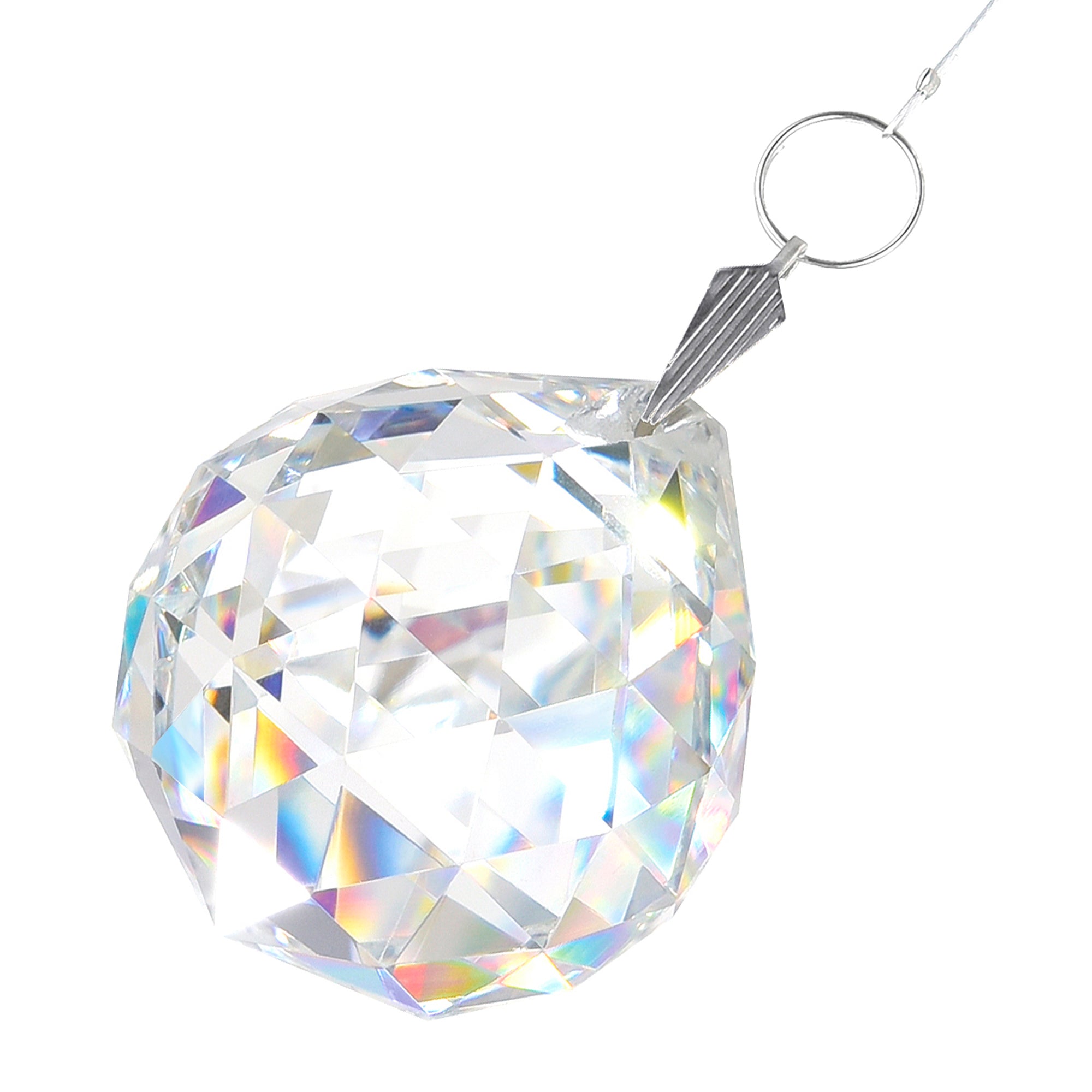 Square 4 Light Chrome Chandelier