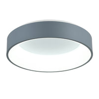 Arenal 18 Inch Integrated LED Gray Flush Mount Ceiling Light