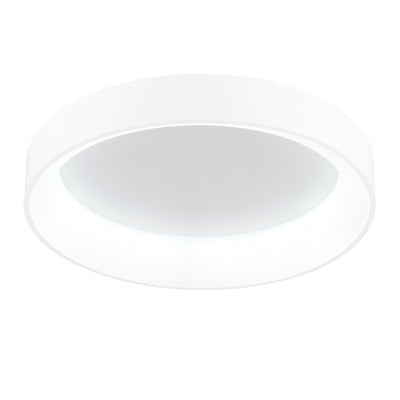 Arenal 1 Light 24 Inch Integrated LED White Flush Mount