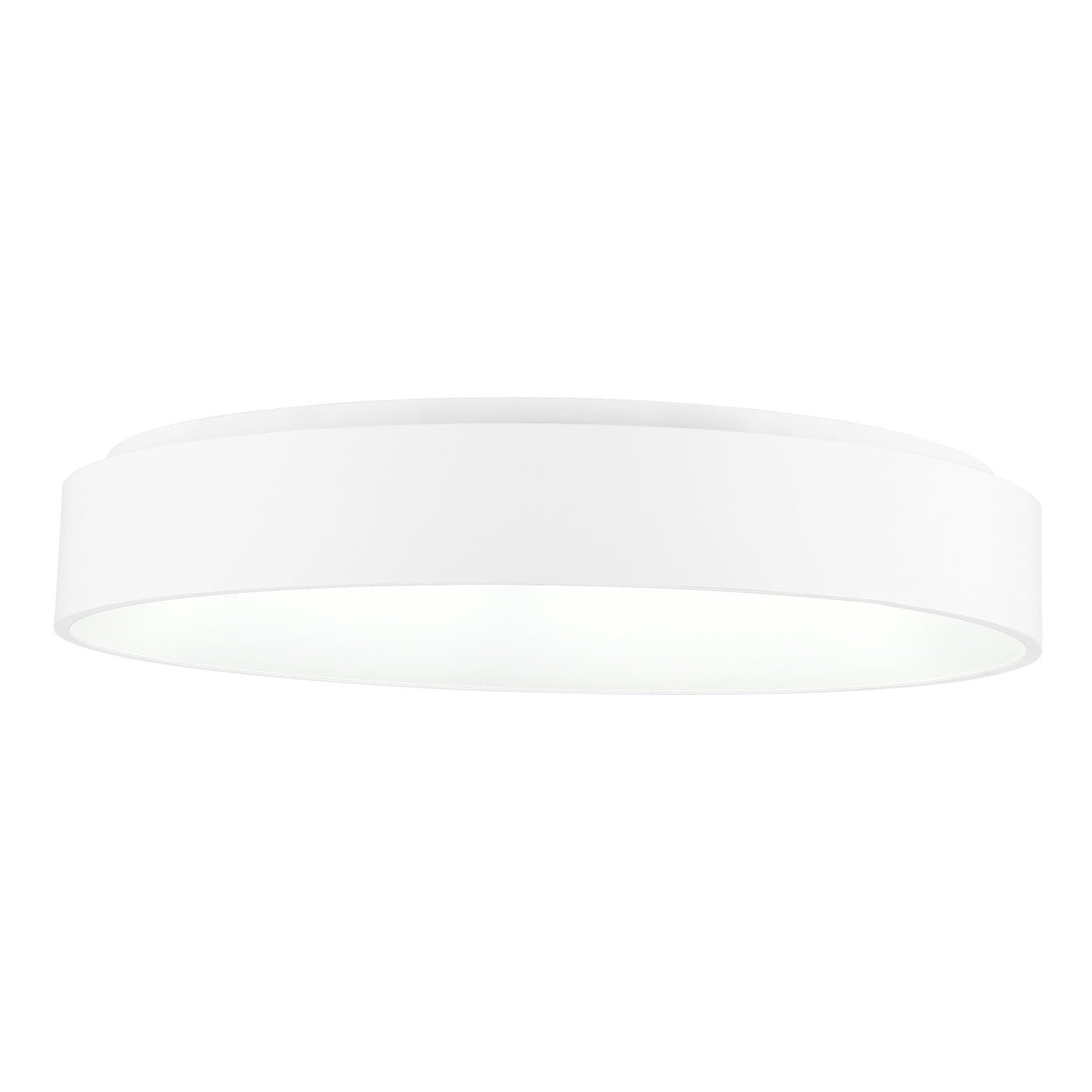 Arenal 1 Light 24 Inch Integrated LED White Flush Mount