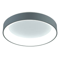 Arenal 24 Inch Integrated LED Gray Flush Mount Light