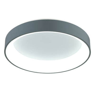 Arenal 24 Inch Integrated LED Gray Flush Mount Light