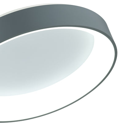 Arenal 24 Inch Integrated LED Gray Flush Mount Light