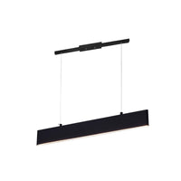 Krista 25 Inch Integrated LED Black Chandelier