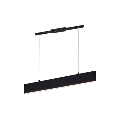 Krista 25 Inch Integrated LED Black Chandelier