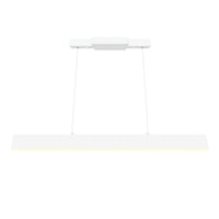 Krista 36in White Chandelier Integrated LED Fixture