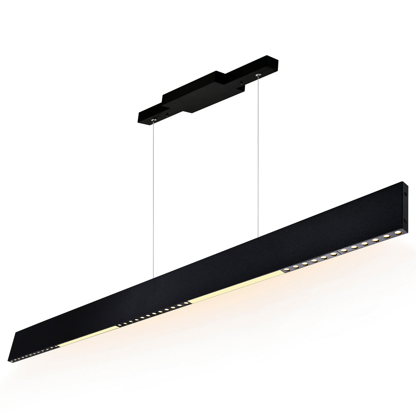 Bellagio 42 Inch Integrated LED Black Chandelier
