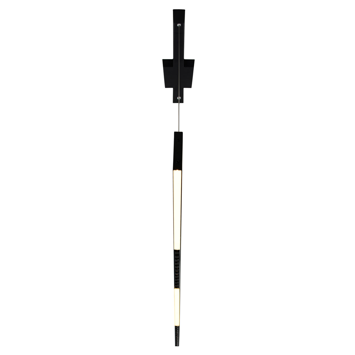 Bellagio 42 Inch Integrated LED Black Chandelier