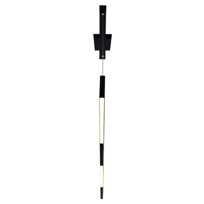 Bellagio 42 Inch Integrated LED Black Chandelier